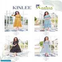 KARISSA KINLEE RAYON CRUSH PATTERN KURTIS FOR WOMEN