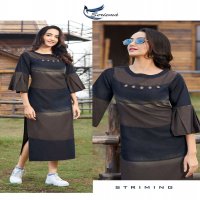 KUMB CAPTURE VOL 2 BY SERIEMA COTTON DENIM FANCY KURTI SUPPLIER
