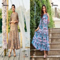 100 MILES TANNU GEORGETTE FANCY LONG DRESSES COLLECTION