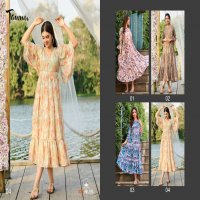 100 MILES TANNU GEORGETTE FANCY LONG DRESSES COLLECTION
