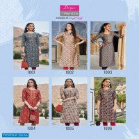 DIYA TRENDZ BLOSSOM VOL 1 CHANDERI PRINTED KURTI WITH RAYON PANT COLLECTION