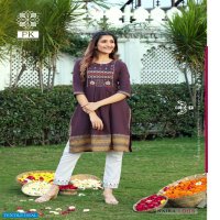 Aradhna PK Maira Vol-1 Wholesale Reyon Work Long Kurti With Pant