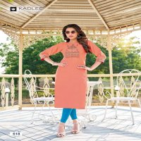 KASHISH VOL 2 BY KADLEE CASUAL WEAR FANCY KURTI SUPPLIER