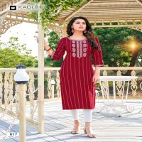 KASHISH VOL 2 BY KADLEE CASUAL WEAR FANCY KURTI SUPPLIER