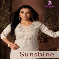 SUNSHINE BY POONAM COTTON KURTI WITH PANT PAIR
