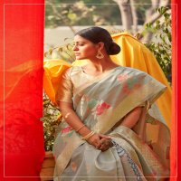 SHANGRILA ORGENZA WEAVES VOL 5 SOFT RICH PALLU SAREES WHOLESALE