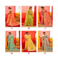 SHANGRILA ORGENZA WEAVES VOL 5 SOFT RICH PALLU SAREES WHOLESALE