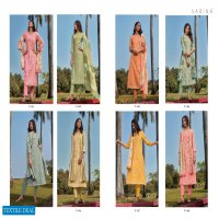 Varina A Mustic Summer Wholesale Alfi Satin Digital Hand Work Salwar Suits