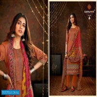 Suryajyoti Shezan Vol-1 Wholesale Jaam Satin Work Dress Material