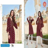 SBS Shailee Wholesale Only Long Kurti Catalogs