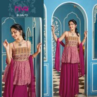 Hiva Set To Set Designer Three Piece Readymade Eid Collection