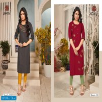 BAANVI MANASHA VOL 1 READYMADE SIMPLE WORK KURTI