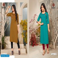 BAANVI MANASHA VOL 1 READYMADE SIMPLE WORK KURTI