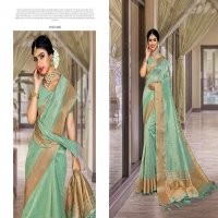 SAI ANSH LAUNCH KIAA SHINE JUTE DESIGNER FANCY SAREE