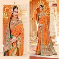 SANGAM PRINTS TARAMANI DESIGNER BANARASI SILK SARIS WHOLESALER