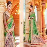 SANGAM PRINTS TARAMANI DESIGNER BANARASI SILK SARIS WHOLESALER