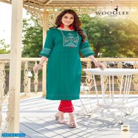 WOOGLEE KESAR VOL 6 KURTI WITH PANT SET