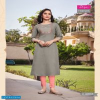 Diya Casual Diaries Vol-3 Wholesale Reyon Long Kurtis