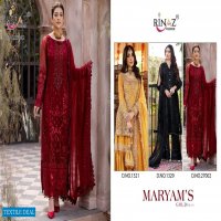 Rinaz Maryams Gold Vol-18 Wholesale Pakistani Concept Dress