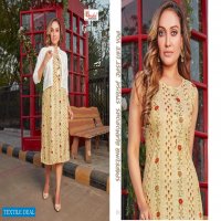 SMYLEE GIRLY VOL 2 RAYON FANCY KURTI WITH COTTON JACKET COLLECTION