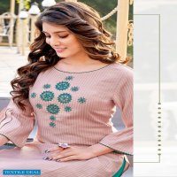 Wooglee Flora Wholesale Reyon Long Kurti Catalogs