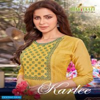 Hariyaali Karlee Wholesale Viscose Silk Long Kurti Catalogs