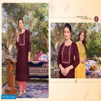 Hariyaali Karlee Wholesale Viscose Silk Long Kurti Catalogs