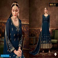 NASHEEN VOL 2 NY HOTLADY GEORGETTE ANARKALI LONG SUIT COLLECTION