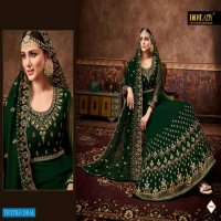 NASHEEN VOL 2 NY HOTLADY GEORGETTE ANARKALI LONG SUIT COLLECTION