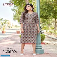 OSSM Summer Fashion Wholesale Long Kurti Catalogs