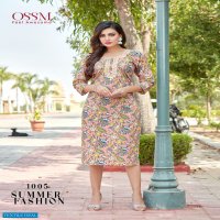 OSSM Summer Fashion Wholesale Long Kurti Catalogs