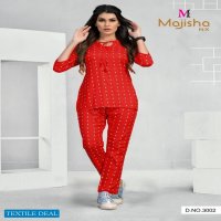 AAINA VOL 1 BY MAJISHA NX RAYON LADIES NIGHT SUIT COLLECTION