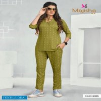 AAINA VOL 1 BY MAJISHA NX RAYON LADIES NIGHT SUIT COLLECTION
