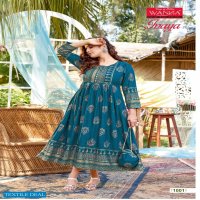 Wanna Inaya Wholesale Flare Anarkali Long Kurtis