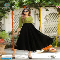 Aradhna Fashion Fabulous Vol-4 Wholesale Anarkali Long Kurtis