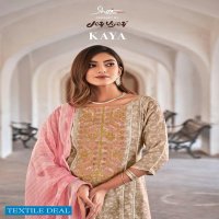 Jay Vijay Kaya Wholesale Casual Pure Moga Silk Salwar Kameez