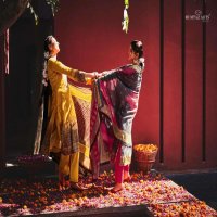MUMTAZ JASHN E BANDHANI VOL 2 JAM SATIN INDIAN DRESSES