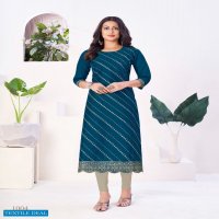 LT Nitya Floral Wholesale American Crepe Long Kurtis