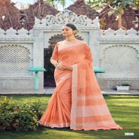VAIRAGI BY LT FASHION LINEN SILK DESIGNER SAREES