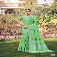 VAIRAGI BY LT FASHION LINEN SILK DESIGNER SAREES