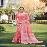 VAIRAGI BY LT FASHION LINEN SILK DESIGNER SAREES