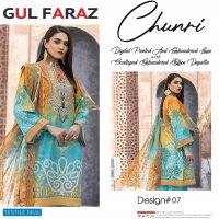 Gul Faraz Chunari Wholesale Shopping Karachi Print Dress Material