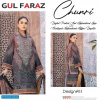 Gul Faraz Chunari Wholesale Shopping Karachi Print Dress Material