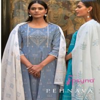 PSYNA PEHNAVA VOL 3 COTTON READYMADE ANARKALI SALWAR KAMEEZ