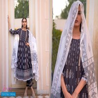 PSYNA PEHNAVA VOL 3 COTTON READYMADE ANARKALI SALWAR KAMEEZ
