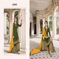 SRIYA BY ZUBEDA GEORGETTE WORK PLAZZO STYLE FANCY SUITS