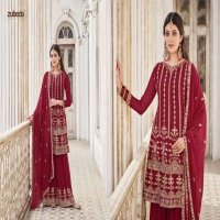 SRIYA BY ZUBEDA GEORGETTE WORK PLAZZO STYLE FANCY SUITS