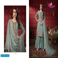 Varni Zeeya Erina Wholesale Plazzo Bottom Festive Suits