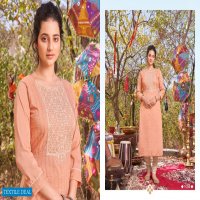 Hariyaali Alexa Wholesale Viscose Silk With Sequence Work Kurtis
