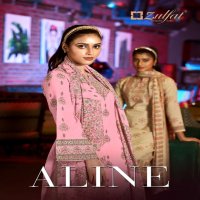 ALINE BY ZULFAT COTTON PRINTED REGULAR WEAR FANCY DRESS MATERIALS